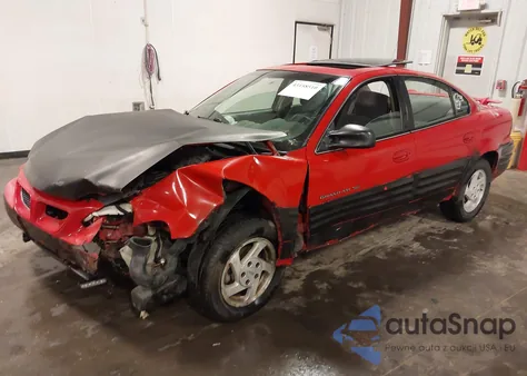 2000 Pontiac Grand Am Se1 z USA, uszkodzony, nr VIN 1G2NF52T5YM795953